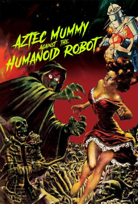 Aztec Mummy Against The Humanoid Robot